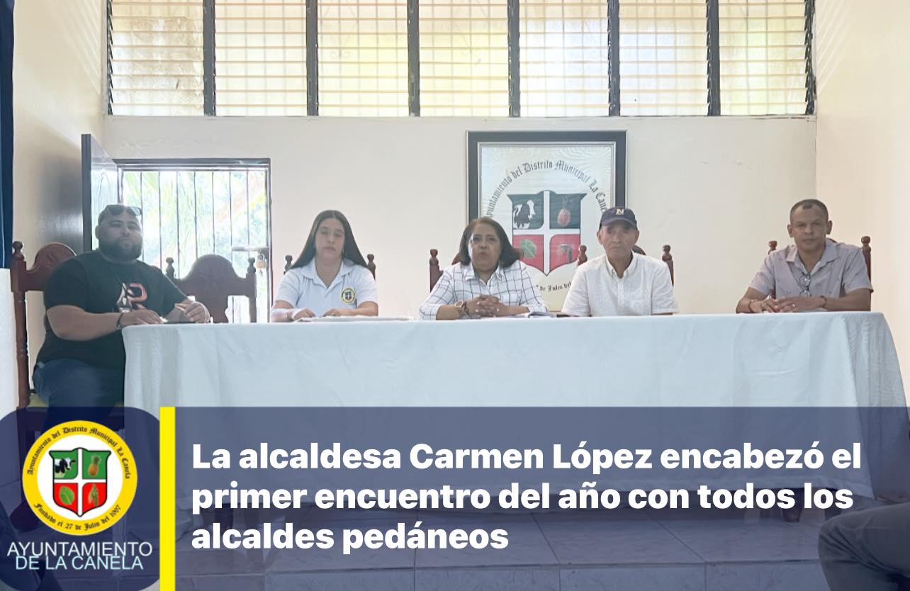 Primer encuentro del año con todos los alcaldes pedáneos