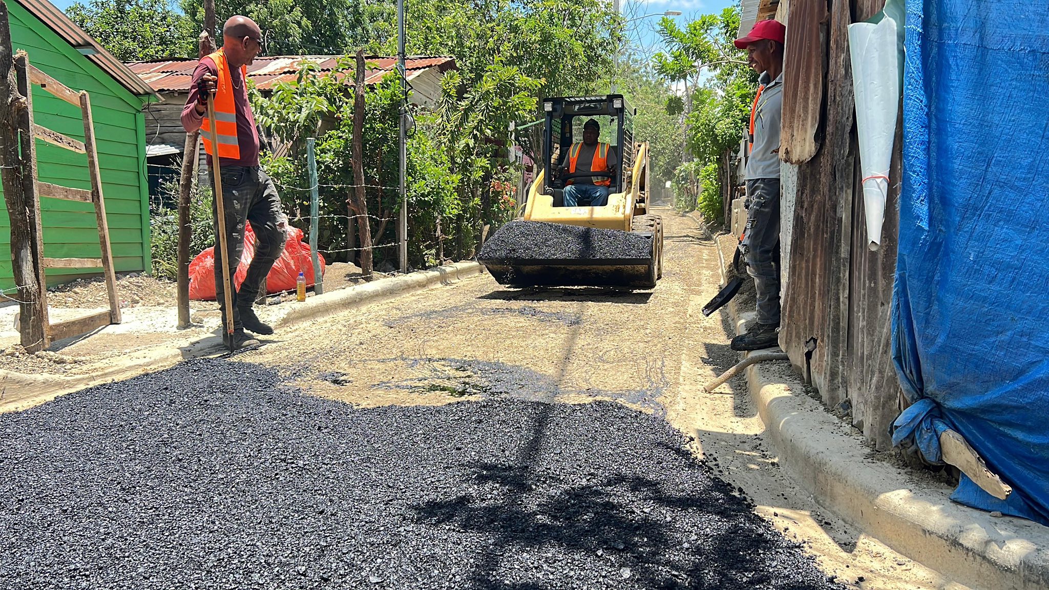 Promesa cumplida en Barrio Nuevo, La Canela